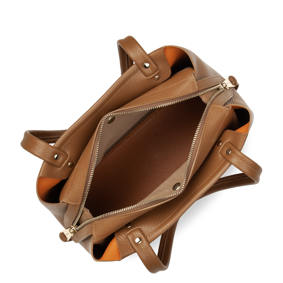 sac cabas épaule - foulonné double 