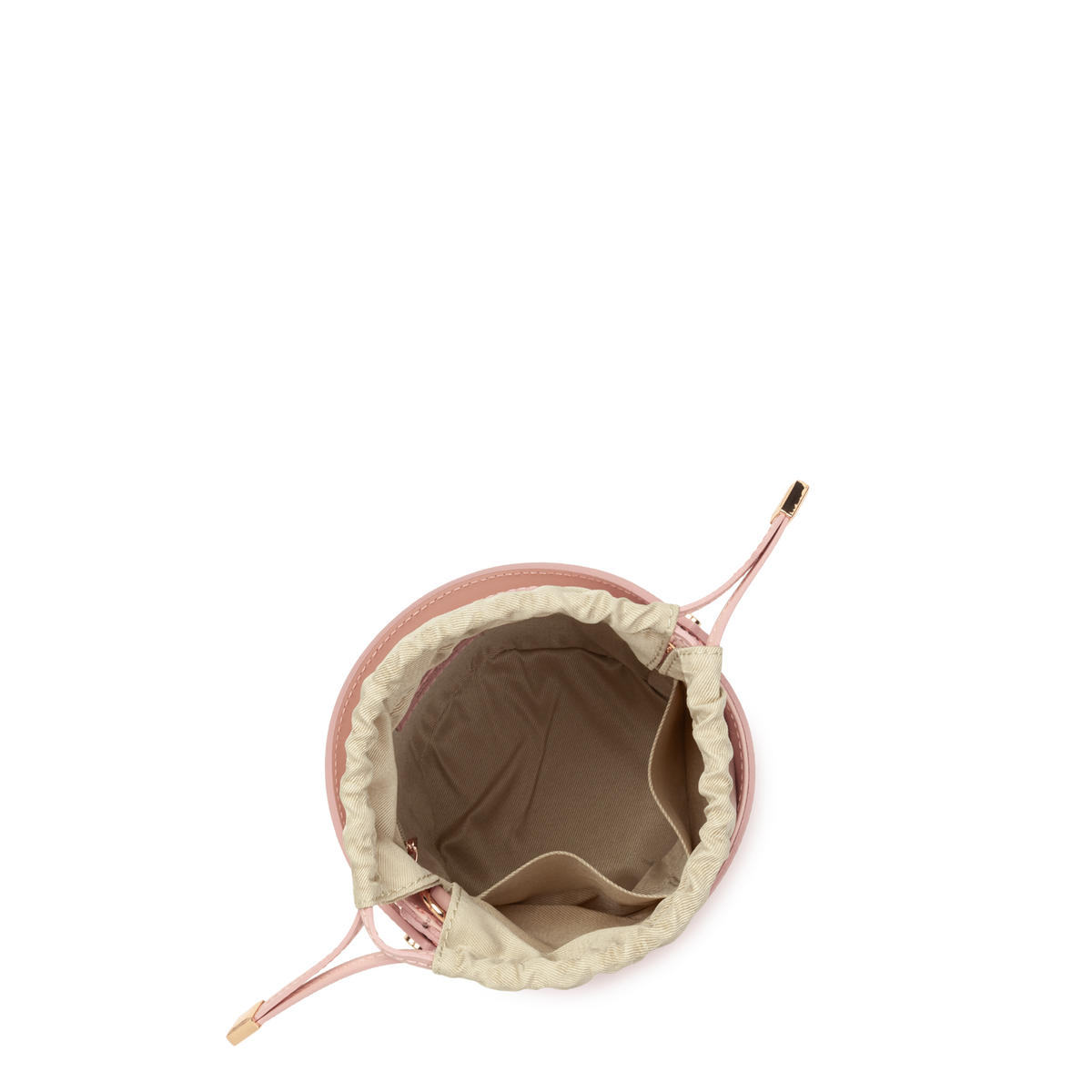 petit sac seau - cannage rotin 