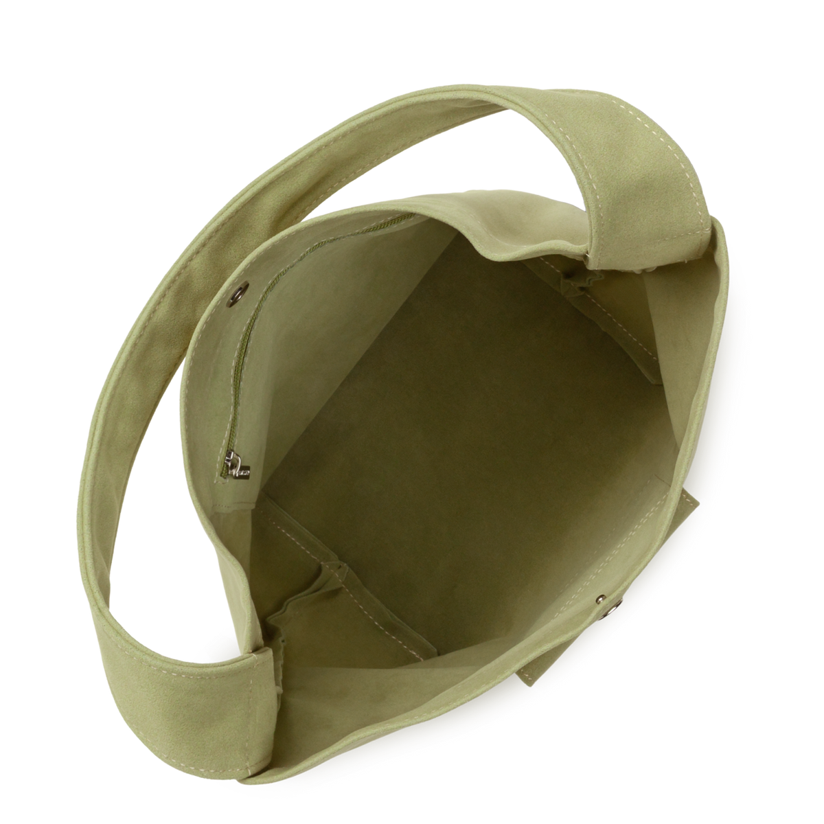 mini sac seau - suédine kba 