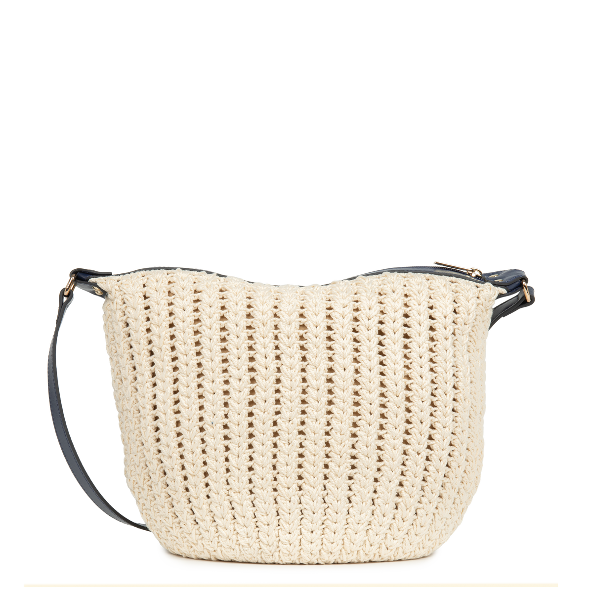 sac besace - tressé coton 