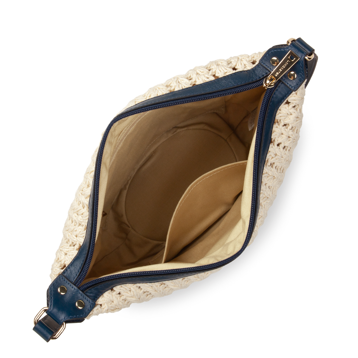 sac besace - tressé coton 